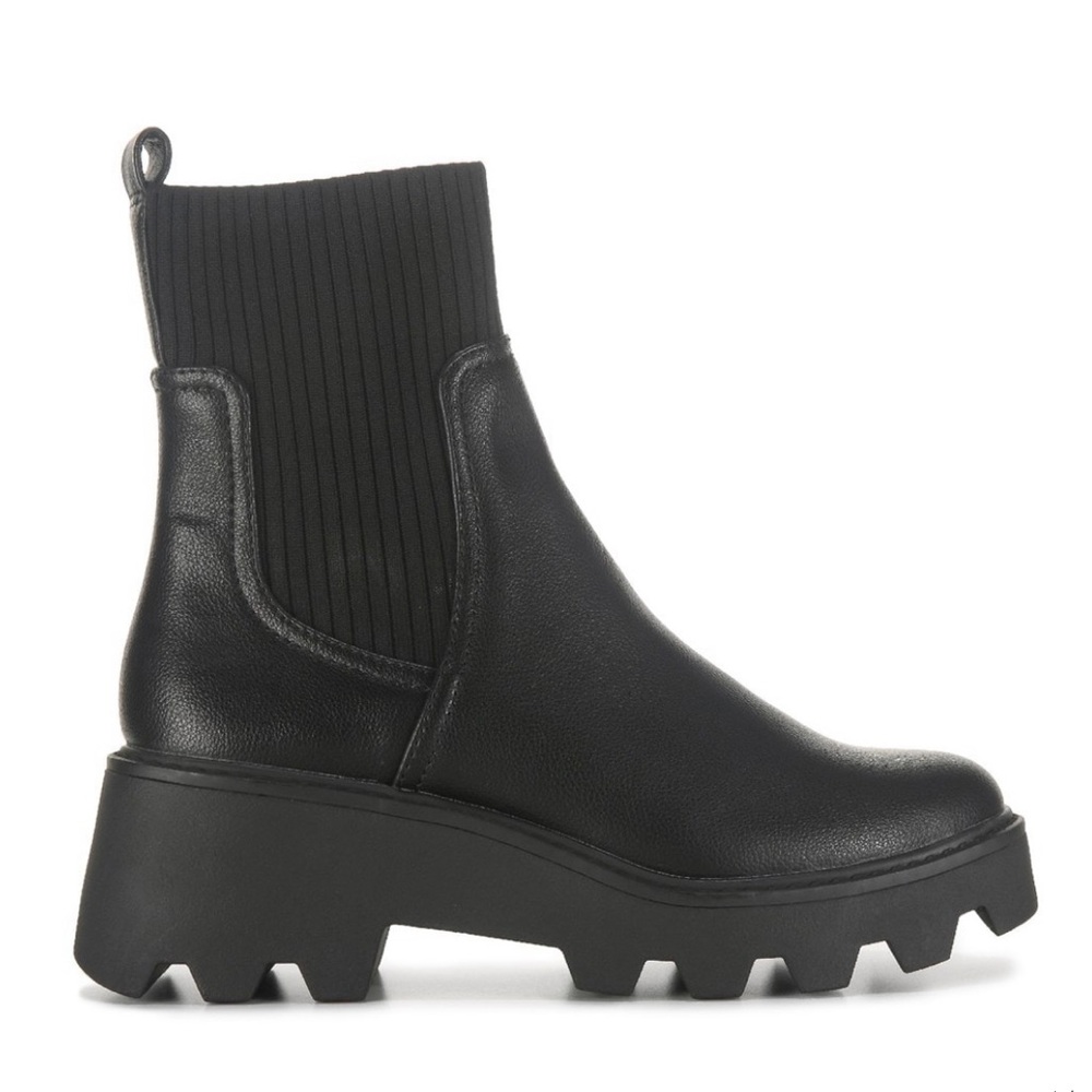 Dolce Vita Black Lug Sole Combat Boots